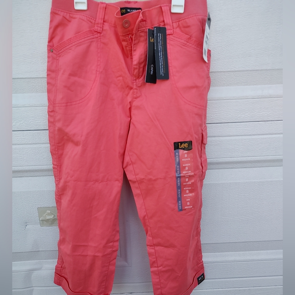 Lee Coral Capris
